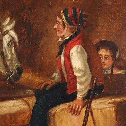 Painting The Negotiation with the Fisherman