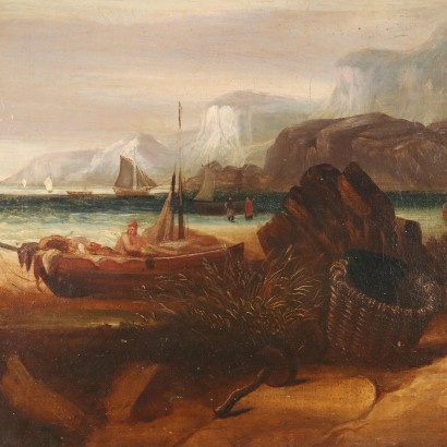 Painting The Negotiation with the Fisherman