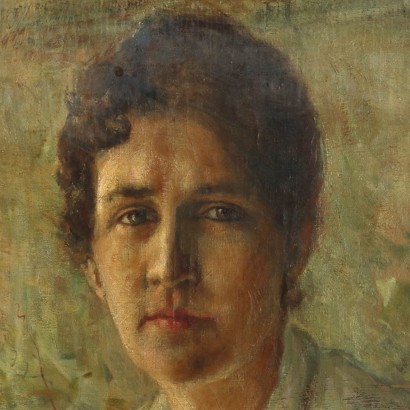 Dipinto di Antonio Piatti,Ritratto femminile,Antonio Piatti,Antonio Piatti,Antonio Piatti