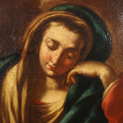 Peinture Vierge à l'Enfant