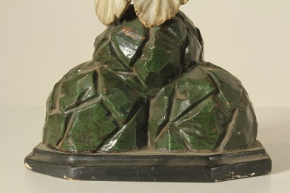 antiquariato, oggettistica, scultura lignea, XVII secolo, putto, angelo