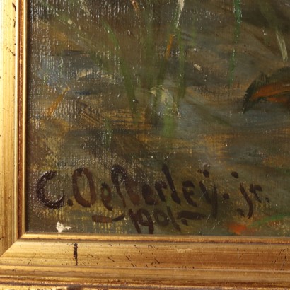 Peinture de Carl August Heinrich Ferdinan,Traverser le ruisseau,Carl August Heinrich Ferdinand Oesterley,Carl August Heinrich Ferdinand Oesterley,Carl August Heinrich Ferdinand Oesterley,Carl August Heinrich Ferdinand Oesterley,Carl August Heinrich Ferdinand Oesterley