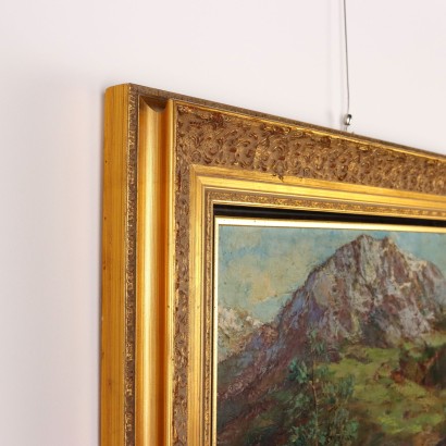 Peinture de paysage de montagne