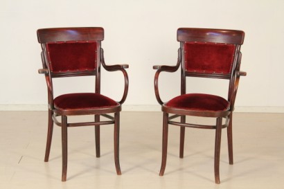 bottega 900, liberty, divano, poltrone, Salottino con divano e due poltrone