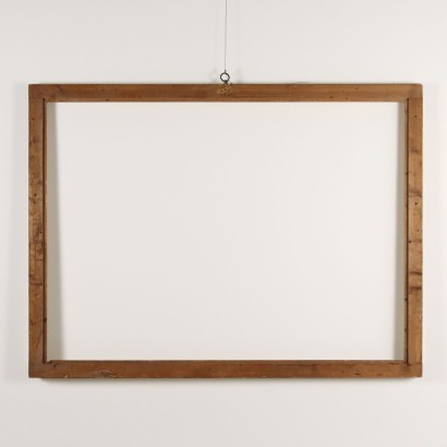 Carved and gilded wooden frame