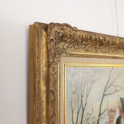 Pintura de Lambert Von Babo, Escena de cortejo, Lambert Von Babo, Lambert Von Babo, Lambert Von Babo, Lambert Von Babo, Lambert Von Babo, Lambert Von Babo, Lambert Von Babo, Lambert Von Babo