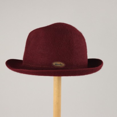 Borsalino Vintage Bordeaux Hat