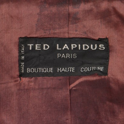 Ted Lapidus Giacca Vintage in Lana