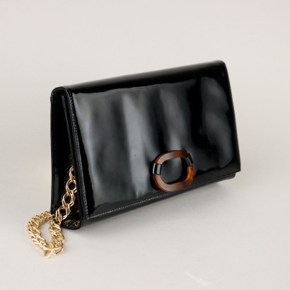 Figini Vintage Patent Leather Clutch