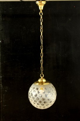antigüedades moderno, iluminación, lámpara, lámpara, burbujas de cristal araña 60 años 60 años