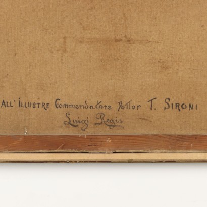 Porträtgemälde von Commendator Sironi %2