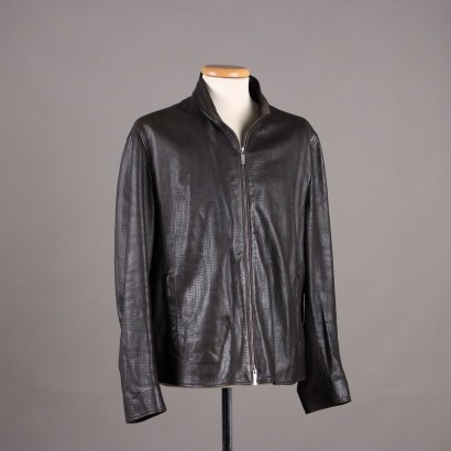 Armani Collezioni Giacca Uomo in Pelle