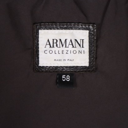 Armani Collezioni Giacca Uomo in Pelle
