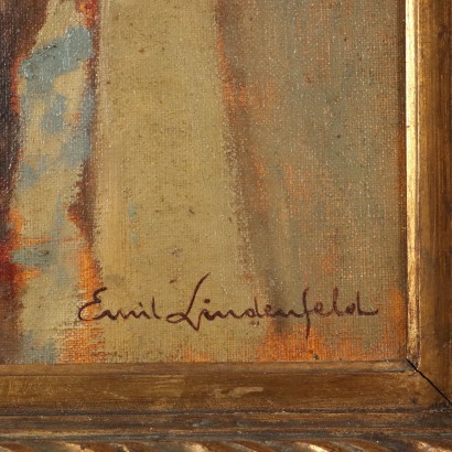 Gemälde von Emil Lindenfeld, Boote auf dem Kanal, Emil Lindenfeld, Emil Lindenfeld, Emil Lindenfeld, Emil Lindenfeld, Emil Lindenfeld