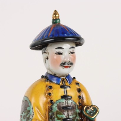 Imperatori Cinesi Gruppo di Tre Statuine
