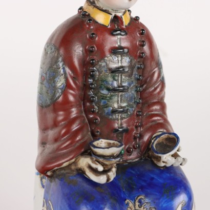 Imperatori Cinesi Gruppo di Tre Statuine