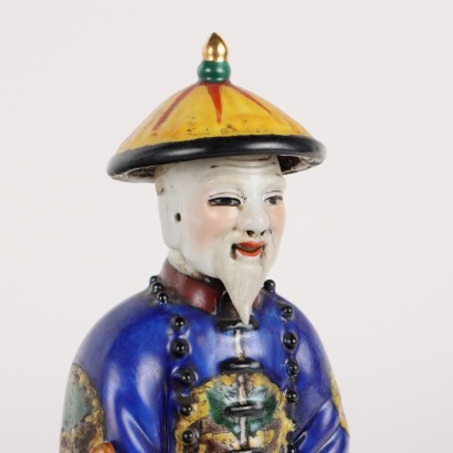 Imperatori Cinesi Gruppo di Tre Statuine