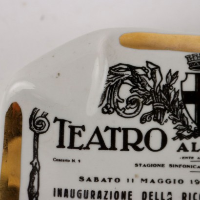 La Scala Theatre Plate Piero Fornase,Piero Fornasetti,Piero Fornasetti,Piero Fornasetti,Piero Fornasetti,Piero Fornasetti