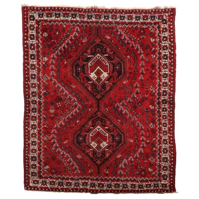Antique Asian Carpet Wool Heavy Knot 75 x 62 In
