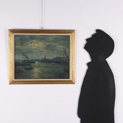 Berto Ferrari (1887-1965),Dipinto di Berto Ferrari (1887-1965)