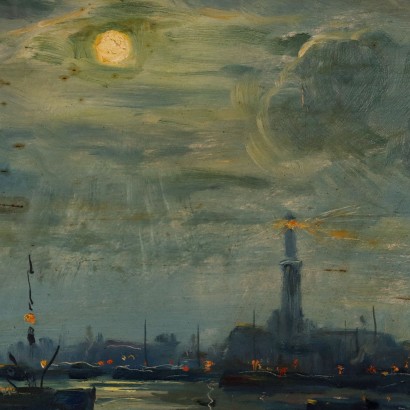 Berto Ferrari (1887-1965),Dipinto di Berto Ferrari (1887-1965)