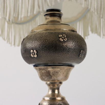 Pair of Silver Soldier Lampshades