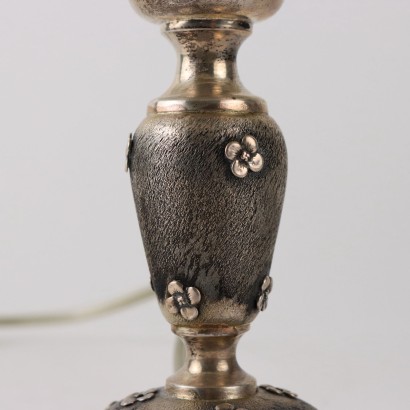 Pair of Silver Soldier Lampshades