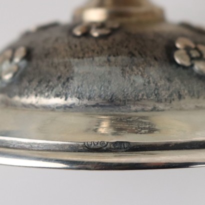 Pair of Silver Soldier Lampshades