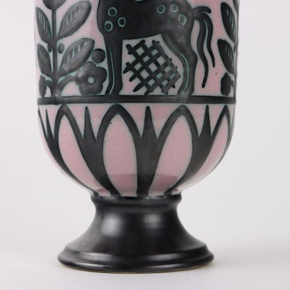 Ascolane Majolica Vase