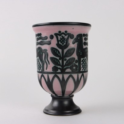 Ascolane Majolica Vase