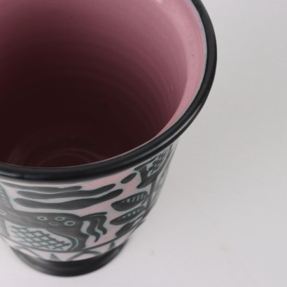 Ascolane Majolica Vase