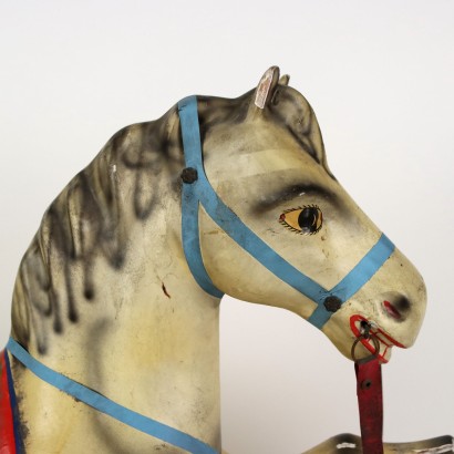 Cavallino a Dondolo in Legno