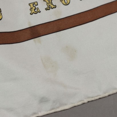 Hermes Foulard Vintage Chasses Exotiques