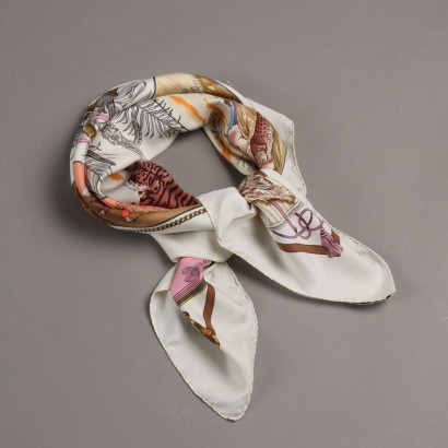 Hermes Foulard Vintage Chasses Exotiques