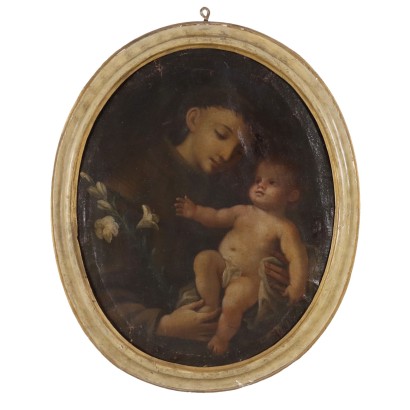 Dipinto Sant' Antonio con il Bambin Gesù