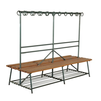 60's Gym Locker Room Bench