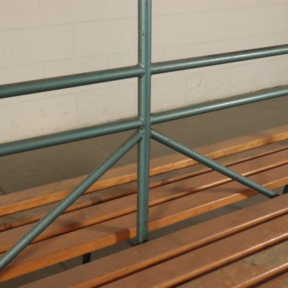 60's Gym Locker Room Bench