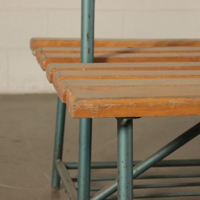 60's Gym Locker Room Bench