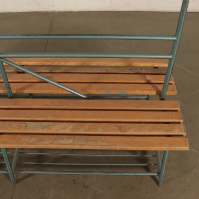 60's Gym Locker Room Bench