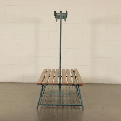 60's Gym Locker Room Bench