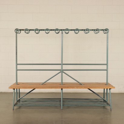 60's Gym Locker Room Bench