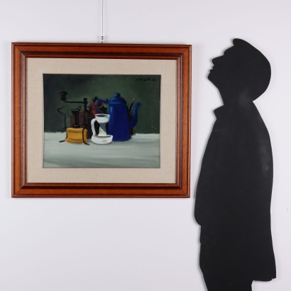 Peinture d'Enotrio Pugliese,Nature morte,Enotrio Pugliese,Enotrio Pugliese,Enotrio Pugliese,Enotrio Pugliese