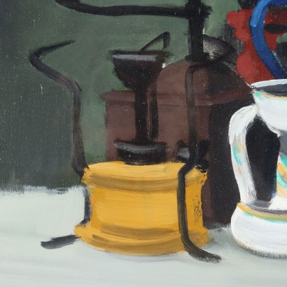 Peinture d'Enotrio Pugliese,Nature morte,Enotrio Pugliese,Enotrio Pugliese,Enotrio Pugliese,Enotrio Pugliese