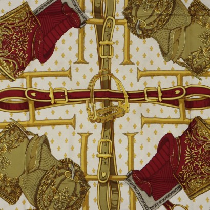 Hermes Vintage Scarf LE Debuche,Hermes Vintage Scarf Selles a Housse