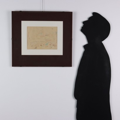 Drawing by Mario Vellani Marchi,Lido,Mario Vellani Marchi,Mario Vellani Marchi,Mario Vellani Marchi