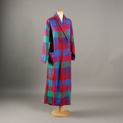 Missoni Dressing Gown Vintage Wool Cashmere Italy UK Size 16