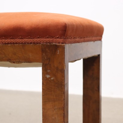 Pair of stools, Pair of Art Deco stools