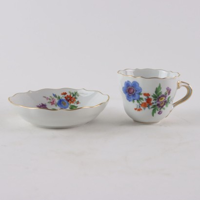 Group of Porcelain Coffee Cups