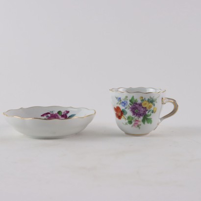 Group of Porcelain Coffee Cups