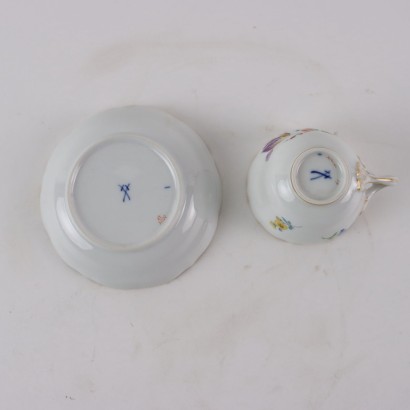Group of Porcelain Coffee Cups